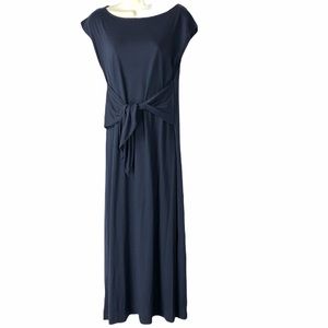 J. Crew Maxi Navy Blue Dress